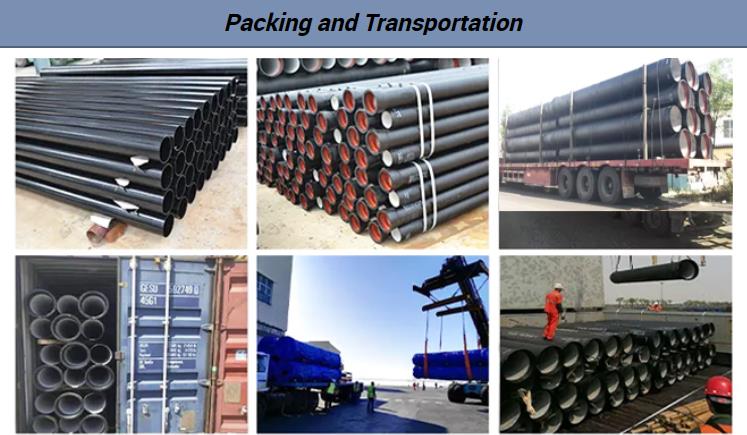 Welding Ductile Cast Iron K9 Pipe